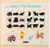 Układanka puzzle odszukaj cień