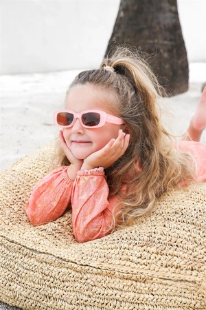 Okulary przeciwsłoneczne Elle Porte Kiki - Pink 3-10 lat