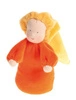 Miękka laleczka, pomarańczowa, 0+, Grimm's