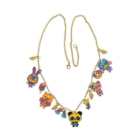 Zestaw kreatywny do tworzenia biżuterii z kurczliwego plastiku Słodkie zwierzaki Kawaii 7+, Janod