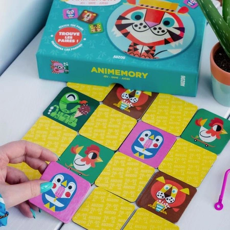 Auzou Gra rodzinna Znajdź pary zwierzątek 80391