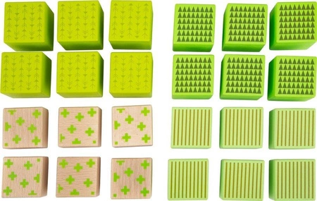 Drewniany wózek chodzik z klockami Krokodyl 11738-Small Foot, pchacze dla dzieci