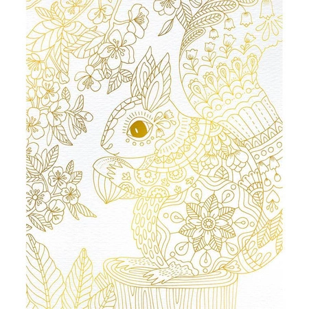 Zestaw kreatywny Złote kontury Ogród 6+, Janod