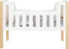 Białe drewniane łóżeczko dla lalek Little Button Small Foot 12495