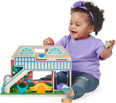 Domek kulodrom zestaw do zabawy w szkołę GO Tots 30739-MD Melissa & Doug