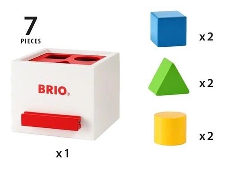 BRIO Drewniany Sorter Kształtów