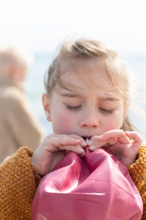 Piłka Scrunch - Wiśniowy