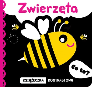 Zwierzęta co to książeczka kontrastowa
