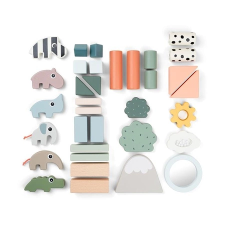 Done by Deer Zestaw Klocków do Zabawy 34 szt. Deer Friends