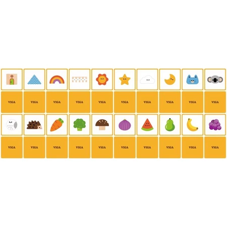 Viga Drewniana Gra W Ciemno Losowanie Wzorów