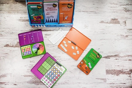 Gra magnetyczna The Purple Cow - Domino