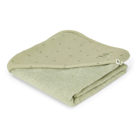 Little Dutch Bawełniany ręcznik z kapturem 75x75 cm Forest Wonders