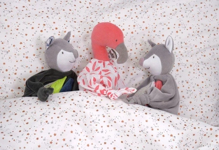 Przytulanka-pieluszka, Flaming, Kikadu