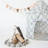 3 Sprouts Namiot dla Dzieci Recycled Checkerboard Green