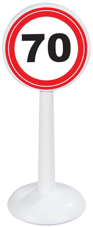 WOOPIE Zestaw Edukacyjny Mini Znaków Drogowych 16 el. + Samochodzik