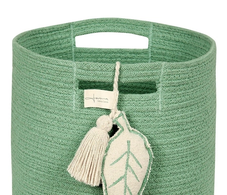 Lorena Canals Kosz dekoracyjny Leaf Green