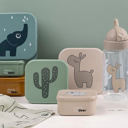 Done by Deer Zestaw Pojemników na Przekąski 3szt Lalee Sand