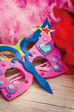 Zestaw artystyczny Apli Kids - Maski Karnawałowe