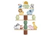 TOOKY TOY Drewniane Zwierzęta Układanka w Stosy