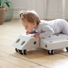 MODU Curiosity kit 4in1 - Kreatywne klocki rozwijające motorykę dużą, żółty