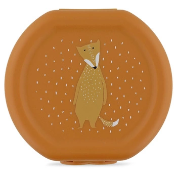 Zestaw pojemników na przekązki z klipsem 2 szt. - Lis Trixie Baby