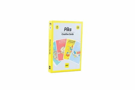 Zestaw 24 szt. kart do zabawy w Piks | Oppi