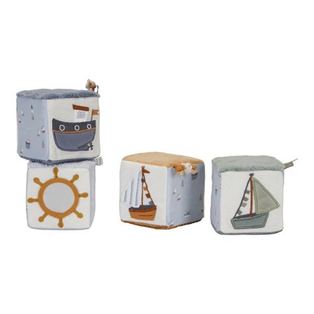 Little Dutch 4 Miękkie kostki sensoryczne Sailors Bay LD8616