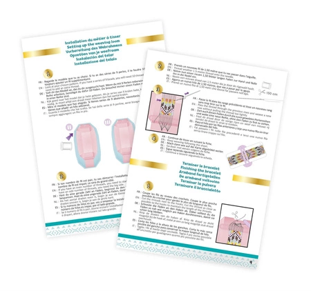 Zrób to sam - BIŻUTERIA TKANA Z KORALIKÓW BE001