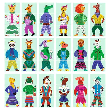 Eduludo - Układanka MODANIMO DJ08247