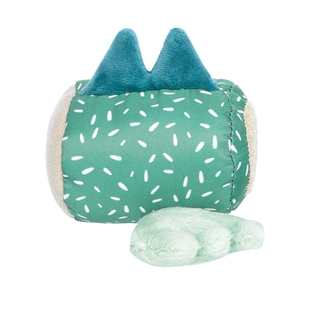 Przytulanka Smok na rzepy wielofunkcyjna zabawka rozwojowa dzieci sigikid