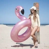 The Swim Essentials Koło do pływania Rose Gold Flamingo 95 cm 2020SE483