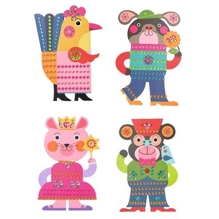 Zestaw artystyczny KOLAŻE BŁYSKOTKI DJ00090