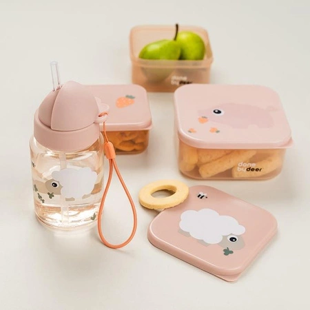 Done by Deer Bidon dla Dziecka 280ml Tiny Farm Powder