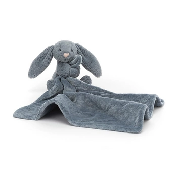 JellyCat - Króliczek Szmatka Przytulanka Niebieska 34 cm