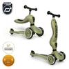 SCOOTANDRIDE Highwaykick 1 2w1 Jeździk i hulajnoga 1-5 lat Olive Oliwkowy