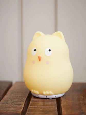 Filibabba Lampka LED z głośnikiem Bluetooth Ptaszek Birk