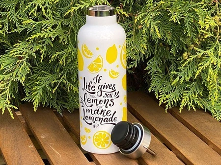 Butelka termiczna Lemons 0,75l H&H LIFESTYLE