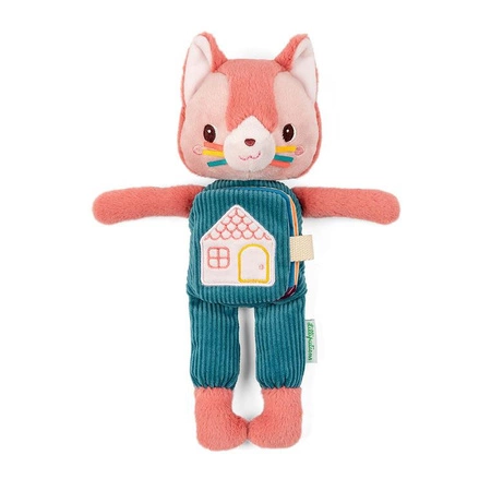 Lilliputiens Przytulanka z książeczką Kotka Jeanne 6 m+