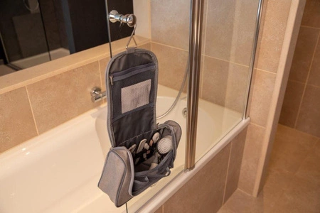 B-Luksusowy komplet do pielęgnacji po kąpieli Grey