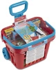 Zakupowy kosz z wyciąganym uchwytem na kółkach i akcesoriami 14073-Melissa & Doug, zabawa w sklep