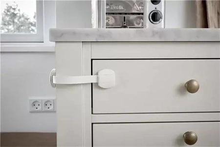 BabyDan Blokada uniwersalna - Multi Lock, white