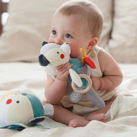 Petit Collage Organic Przytulanka Miś