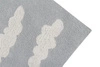Lorena Canals Dywan bawełniany Clouds Gris 120 x 160 cm