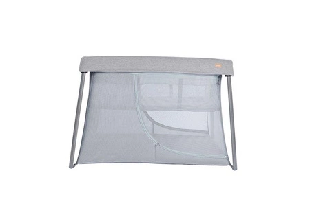 Beaba Łóżeczko turystyczne dwupoziomowe z funkcją kojca 3w1 Eazy sleep Heather grey / Pebble
