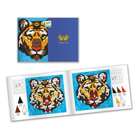 Mozaiki piankowe TYGRYS I GORYL DJ08887
