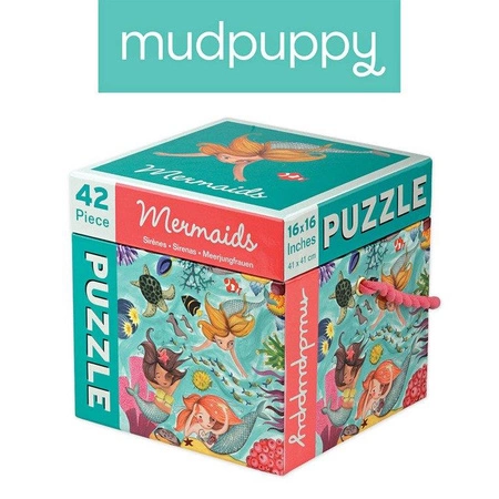 Mudpuppy Puzzle Syreny 42 elementy 3+