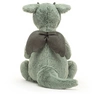 JellyCat Smok Miętowo-Szary 31 cm