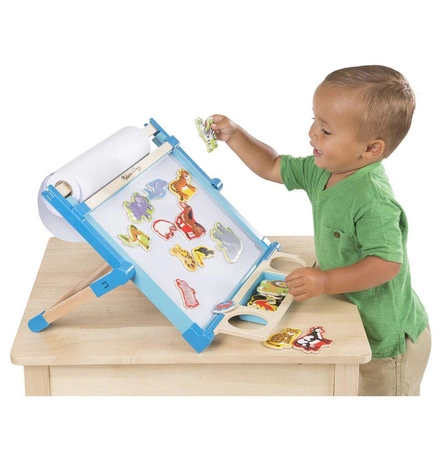 Magnesy dla dzieci Zwierzęta 20 sztuk 10475-Melissa & Doug, układanki magnetyczne