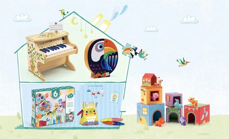 Pianino elektroniczne 18 klawiszy DJ06006