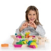 Klocki drewniane GeoBlox MaxiMix 60 el. Erzi 42094